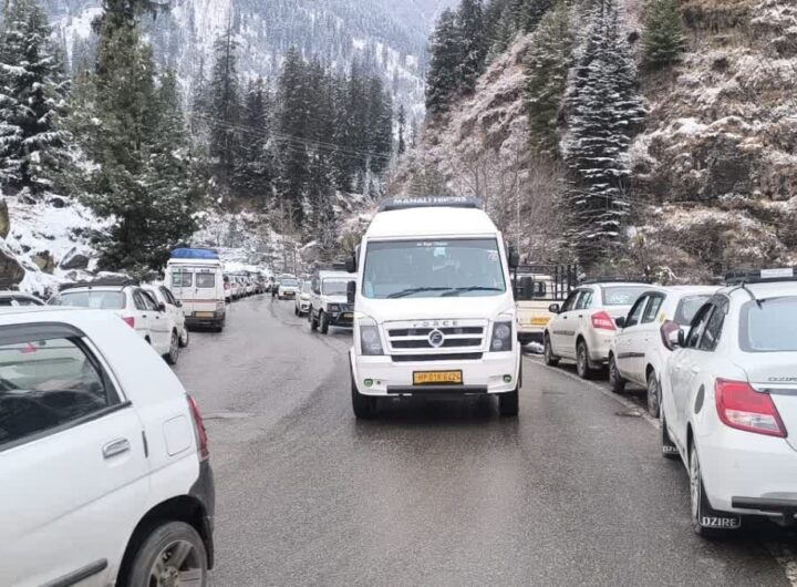 Manali Atal Tunnel Closed