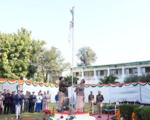 Hoisted the National Flag