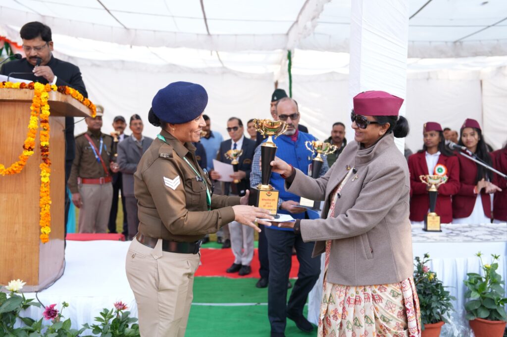 Hoisted the National Flag