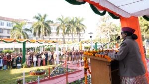 Hoisted the National Flag