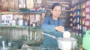 Tea girl Anjana
